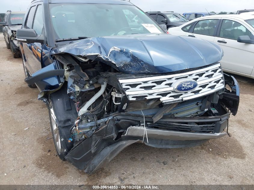 2019 Ford Explorer Xlt VIN: 1FM5K7D83KGA8556 Lot: 39614853