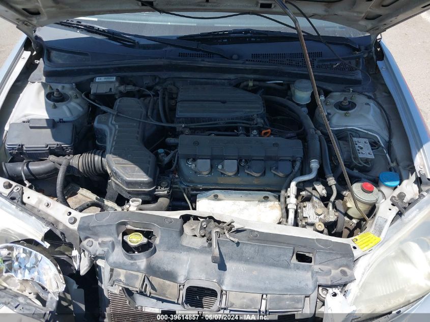 2003 Honda Civic Ex VIN: 1HGEM22083L004160 Lot: 39614857