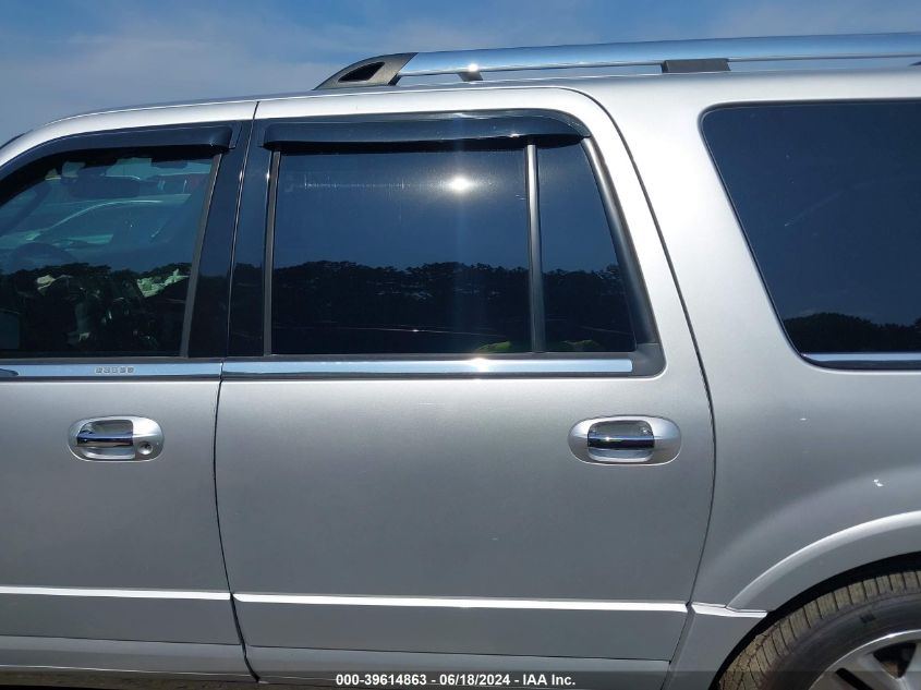 2016 Ford Expedition El Platinum VIN: 1FMJK1MT3GEF25555 Lot: 39614863