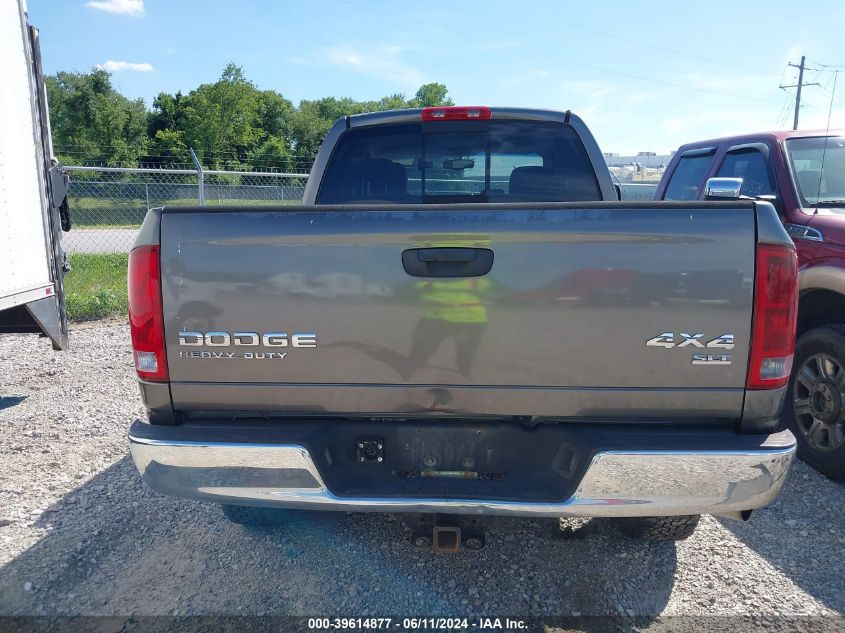 2004 Dodge Ram 2500 Slt/Laramie VIN: 3D7KU28C74G141422 Lot: 39614877