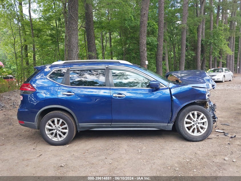 2017 Nissan Rogue Sv VIN: KNMAT2MV9HP616330 Lot: 39614881