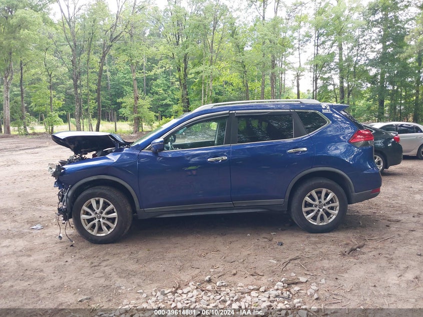 2017 Nissan Rogue Sv VIN: KNMAT2MV9HP616330 Lot: 39614881