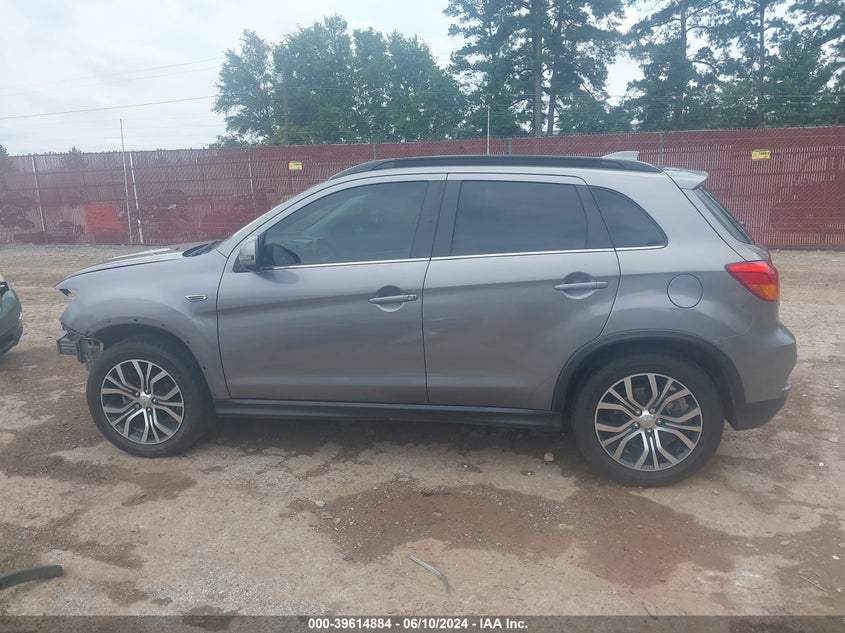 2018 Mitsubishi Outlander Sport 2.4 Sel VIN: JA4AP4AWXJU019590 Lot: 39614884