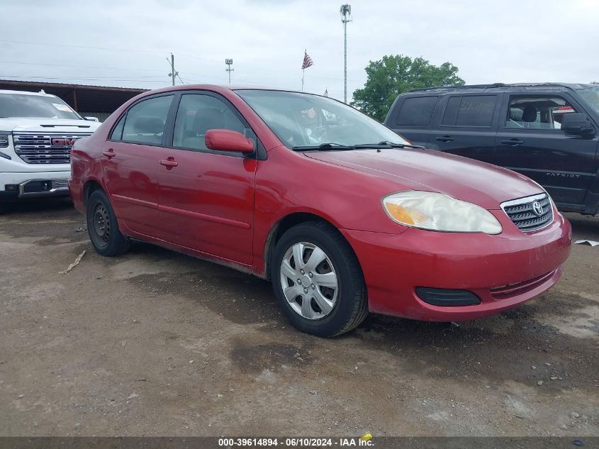 2005 Toyota Corolla Le VIN: 1NXBR32E25Z556203 Lot: 39614894