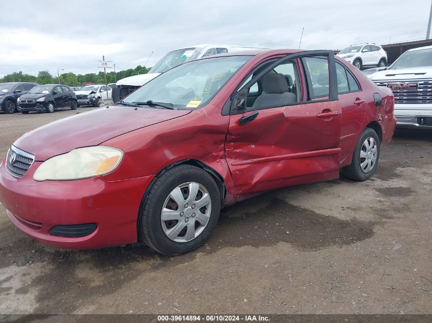 2005 Toyota Corolla Le VIN: 1NXBR32E25Z556203 Lot: 39614894