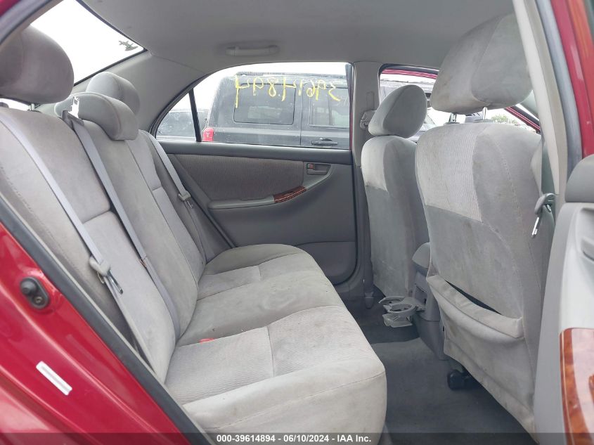 2005 Toyota Corolla Le VIN: 1NXBR32E25Z556203 Lot: 39614894