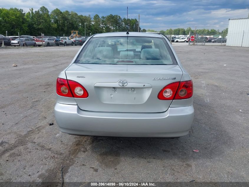 2008 Toyota Corolla Le VIN: 2T1BR32E98C907663 Lot: 39614898