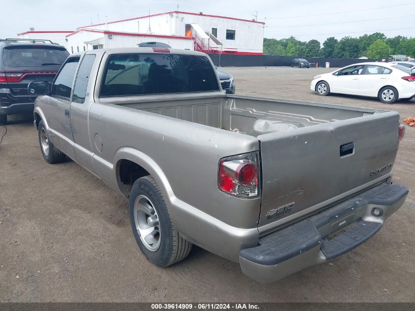 2000 Chevrolet S-10 Ls VIN: 1GCCS19W9Y8222781 Lot: 39614909