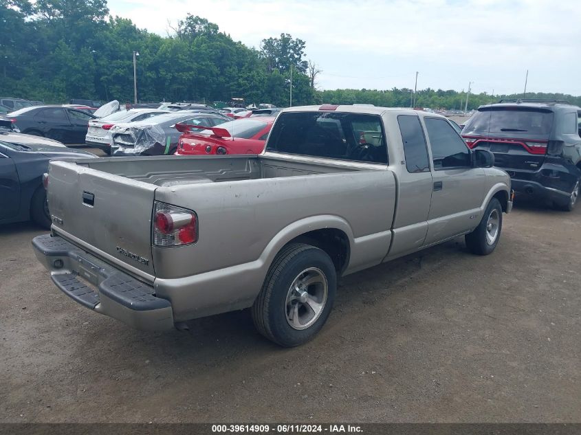 2000 Chevrolet S-10 Ls VIN: 1GCCS19W9Y8222781 Lot: 39614909