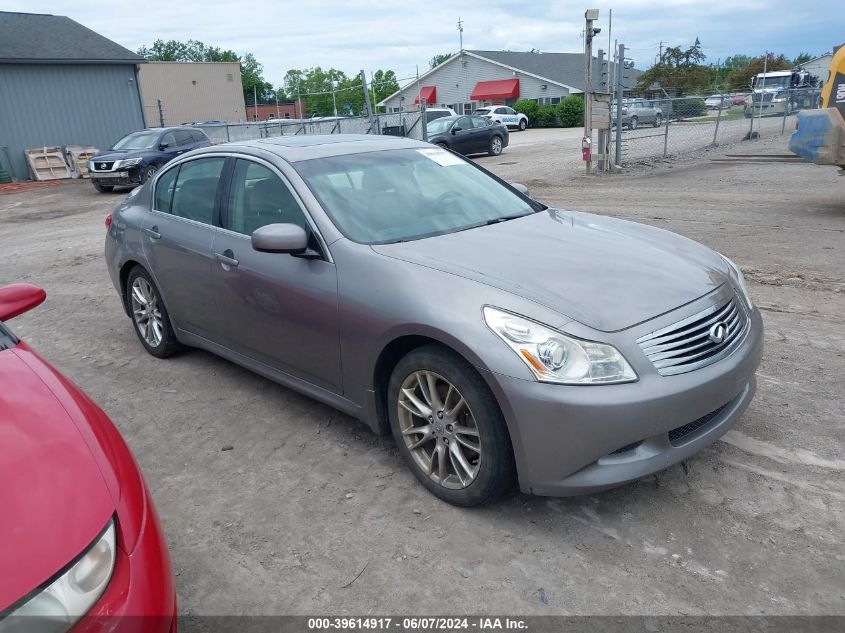 2008 Infiniti G35X VIN: JNKBV61F28M268261 Lot: 39614917