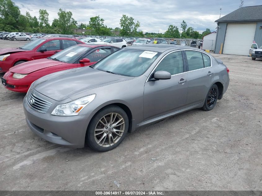 2008 Infiniti G35X VIN: JNKBV61F28M268261 Lot: 39614917