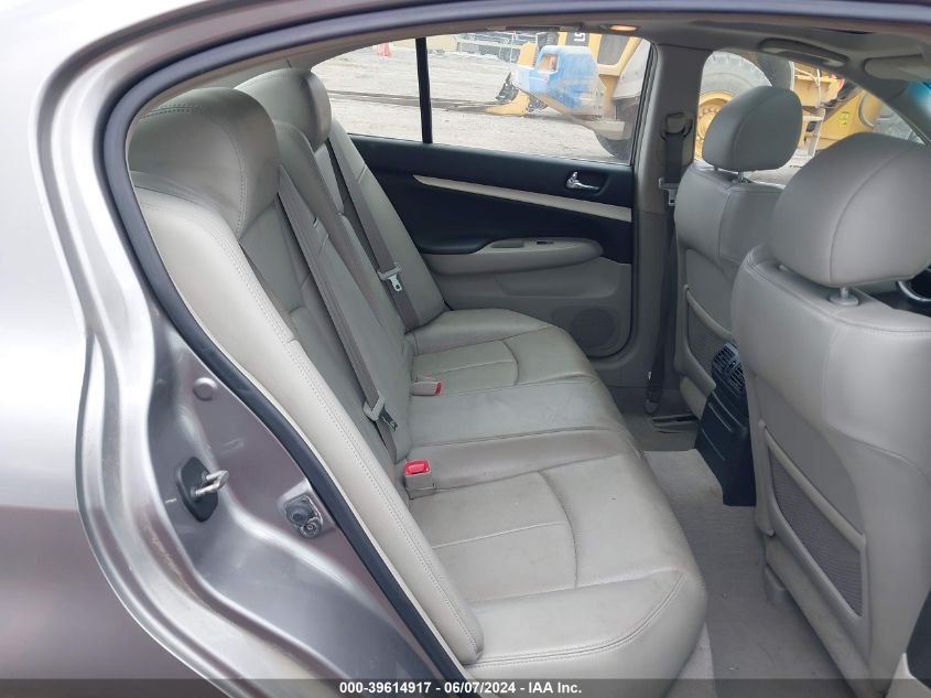 2008 Infiniti G35X VIN: JNKBV61F28M268261 Lot: 39614917