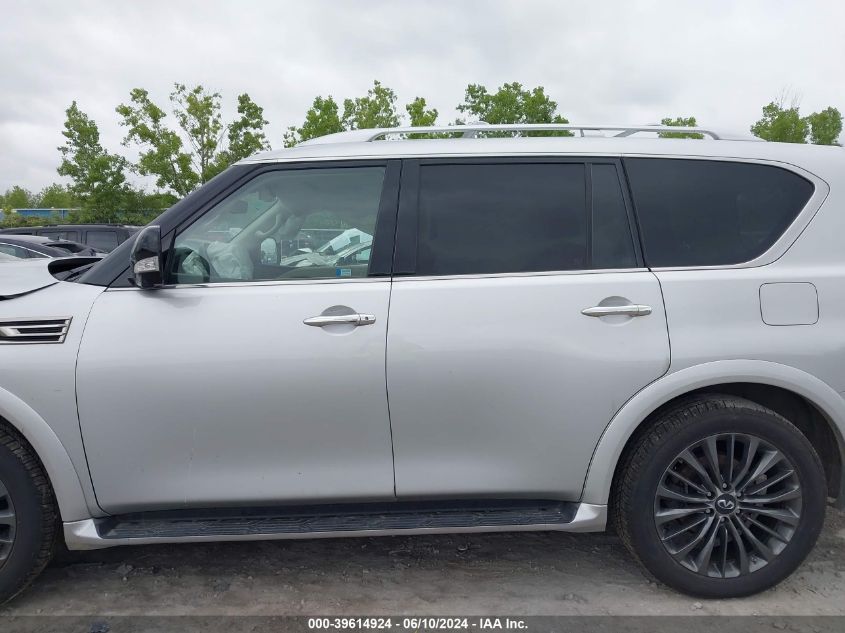 2021 Infiniti Qx80 Premium Select Awd VIN: JN8AZ2AE7M9272941 Lot: 39614924