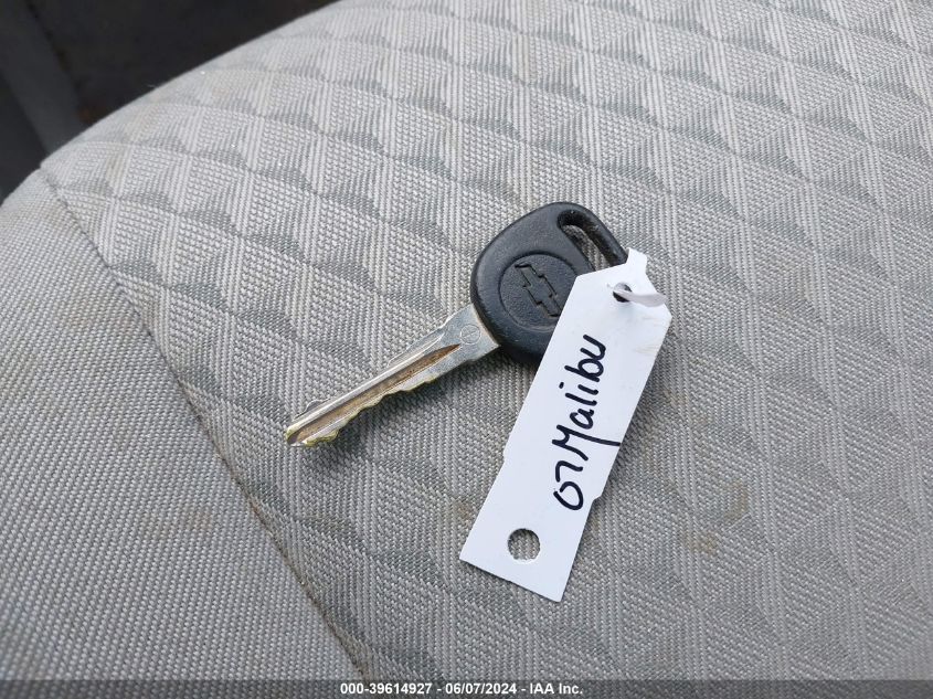 2007 Chevrolet Malibu Lt VIN: 1G1ZT58N27F110026 Lot: 39614927