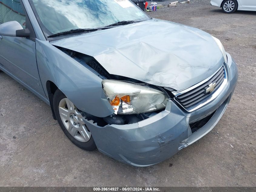 2007 Chevrolet Malibu Lt VIN: 1G1ZT58N27F110026 Lot: 39614927