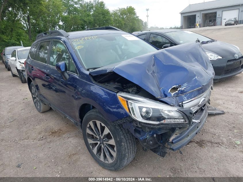 2015 Subaru Outback 2.5I Limited VIN: 4S4BSBNCXF3341586 Lot: 39614942