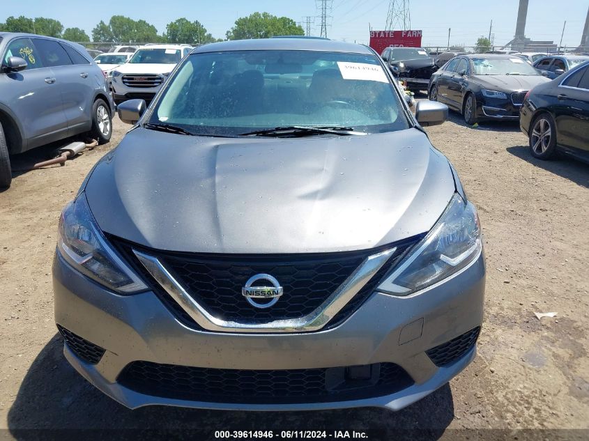 2019 Nissan Sentra Sv VIN: 3N1AB7AP9KY456433 Lot: 39614946