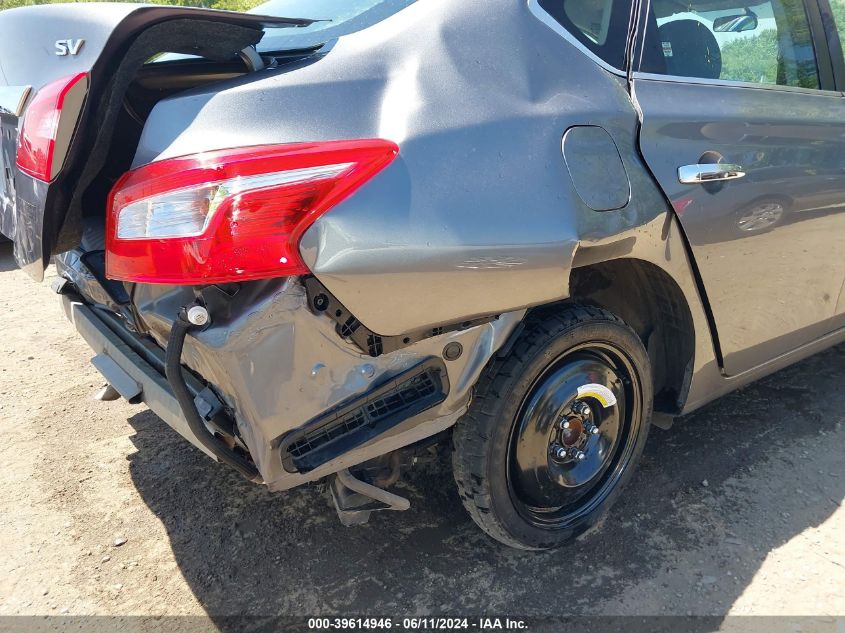 2019 Nissan Sentra Sv VIN: 3N1AB7AP9KY456433 Lot: 39614946