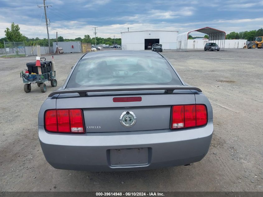 2006 Ford Mustang V6 VIN: 1ZVHT80N765110881 Lot: 39614948