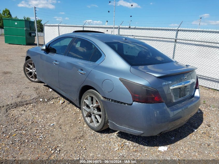 2011 Nissan Maxima 3.5 Sv VIN: 1N4AA5APXBC816666 Lot: 39614970