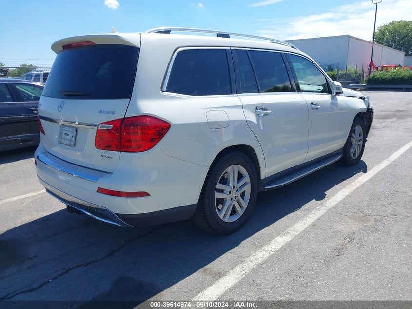 2013 Mercedes-Benz Gl 450 4Matic VIN: 4JGDF7CE5DA111459 Lot: 39614974