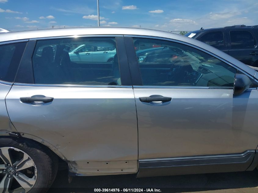 2019 Honda Cr-V Lx VIN: 2HKRW6H38KH228521 Lot: 39614976