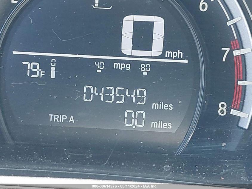 2019 Honda Cr-V Lx VIN: 2HKRW6H38KH228521 Lot: 39614976