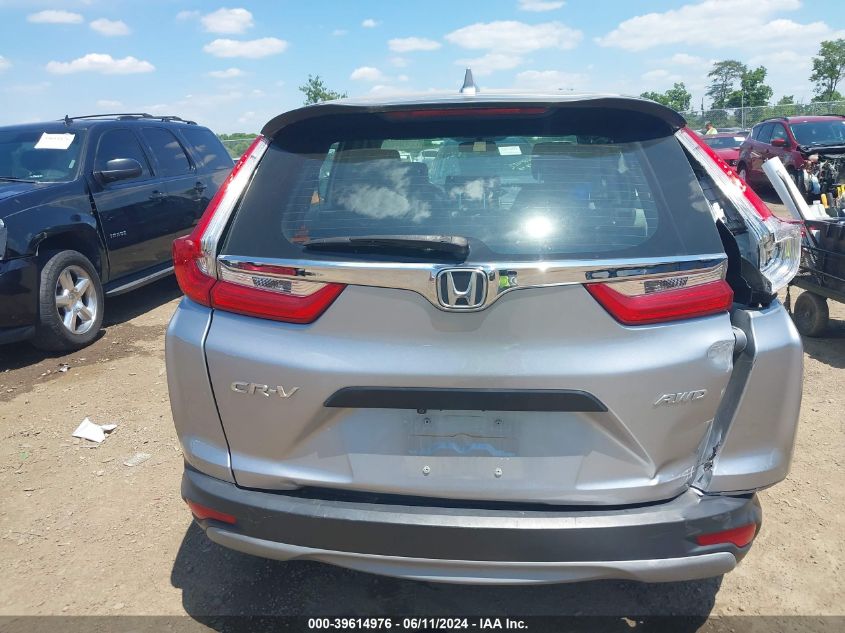 2019 Honda Cr-V Lx VIN: 2HKRW6H38KH228521 Lot: 39614976