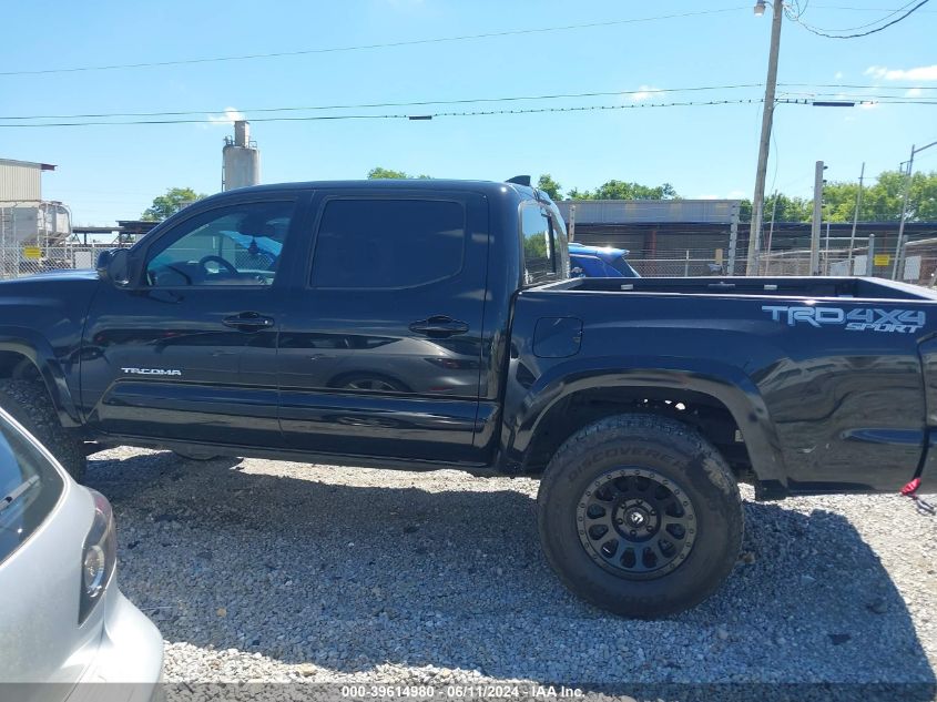 2018 Toyota Tacoma Trd Sport VIN: 3TMCZ5AN0JM155611 Lot: 39614980