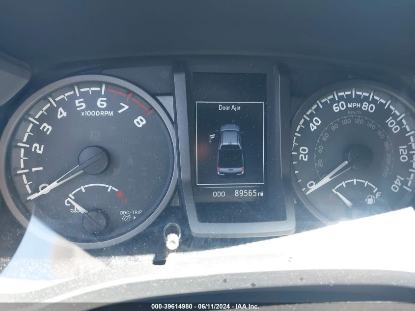 2018 Toyota Tacoma Trd Sport VIN: 3TMCZ5AN0JM155611 Lot: 39614980