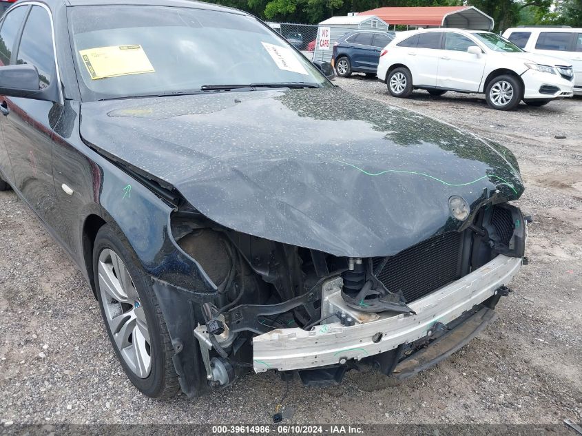 2010 BMW 528I VIN: WBANU5C57AC441586 Lot: 39614986