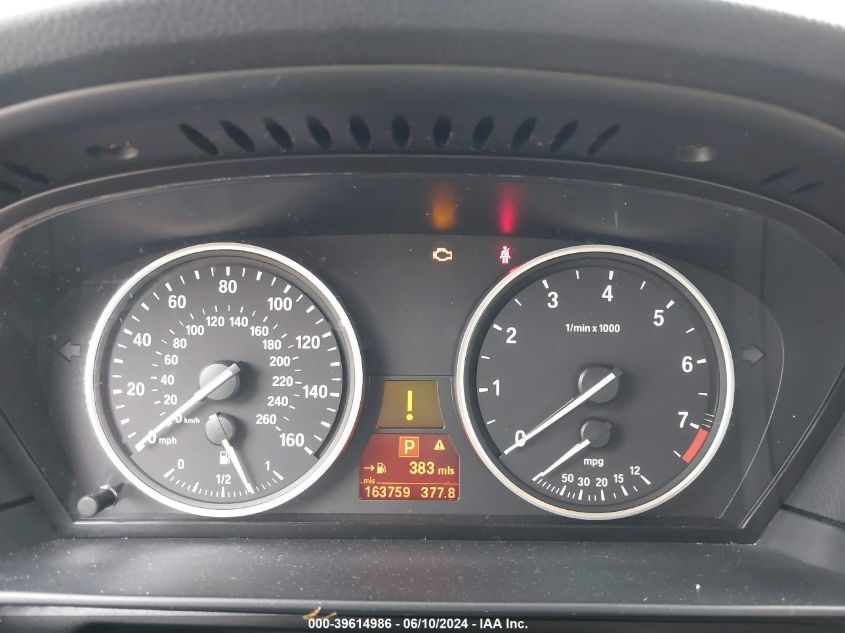 2010 BMW 528I VIN: WBANU5C57AC441586 Lot: 39614986