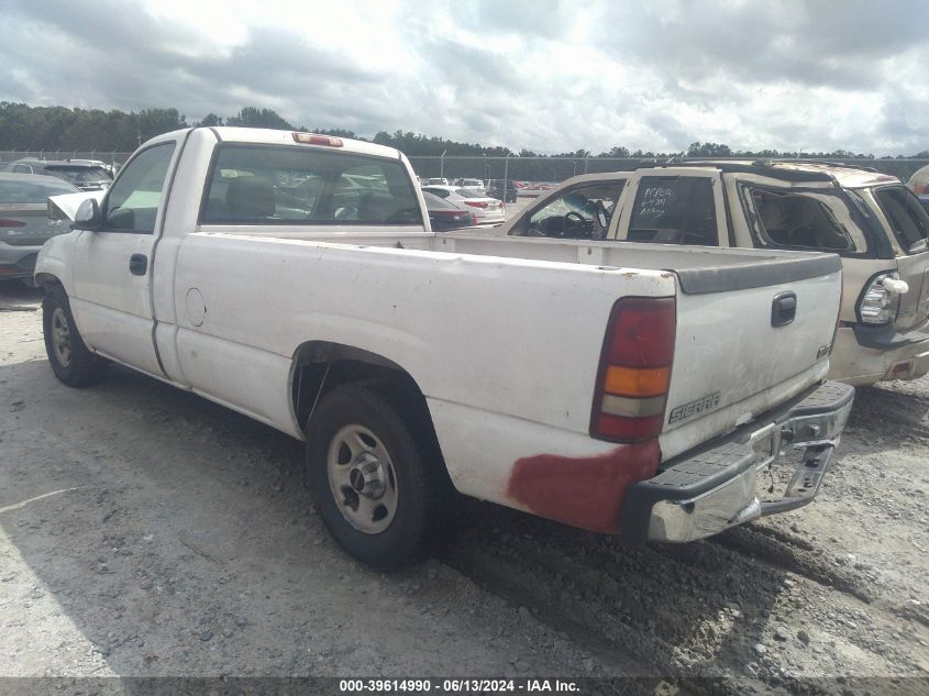 2003 GMC Sierra 1500 Work Truck VIN: 1GTEC14V23Z329078 Lot: 39614990