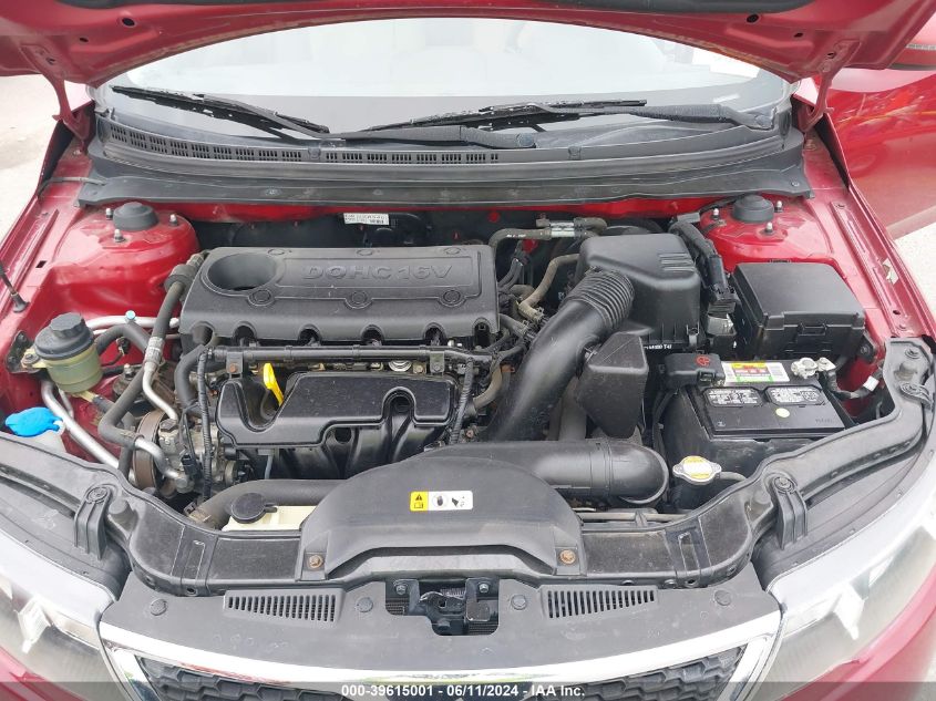 2012 Kia Forte Ex VIN: KNAFU4A25C5592411 Lot: 39615001