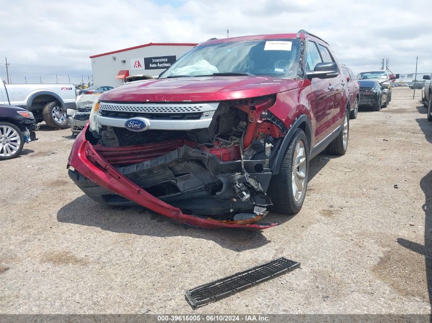 2013 Ford Explorer Xlt VIN: 1FM5K7D85DGC86123 Lot: 39615005