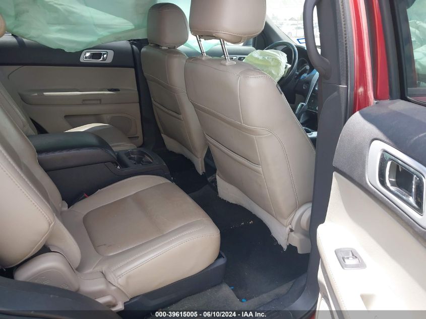 2013 Ford Explorer Xlt VIN: 1FM5K7D85DGC86123 Lot: 39615005