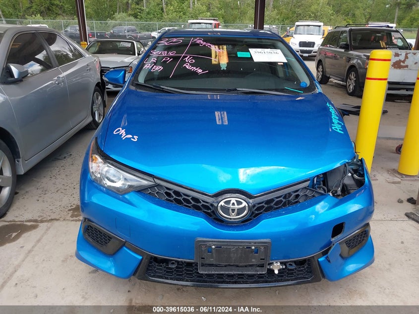2017 Toyota Corolla Im VIN: JTNKARJE1HJ533447 Lot: 39615036