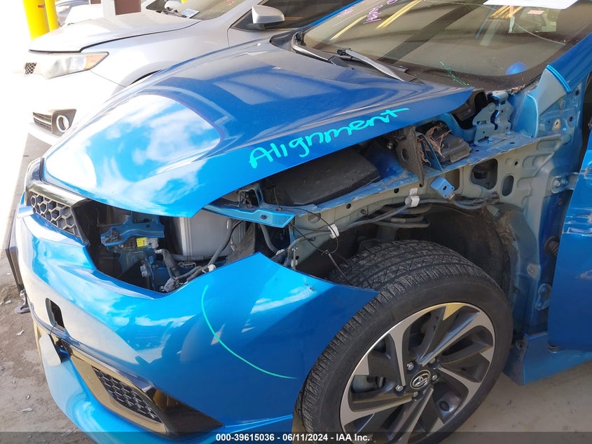 2017 Toyota Corolla Im VIN: JTNKARJE1HJ533447 Lot: 39615036