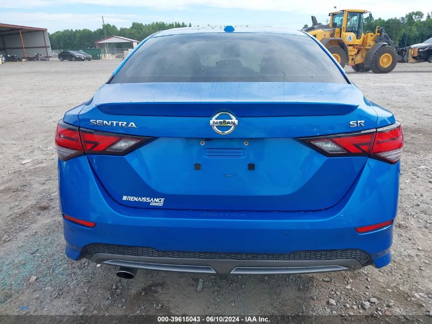 2020 Nissan Sentra Sr Xtronic Cvt VIN: 3N1AB8DV0LY307507 Lot: 39615043