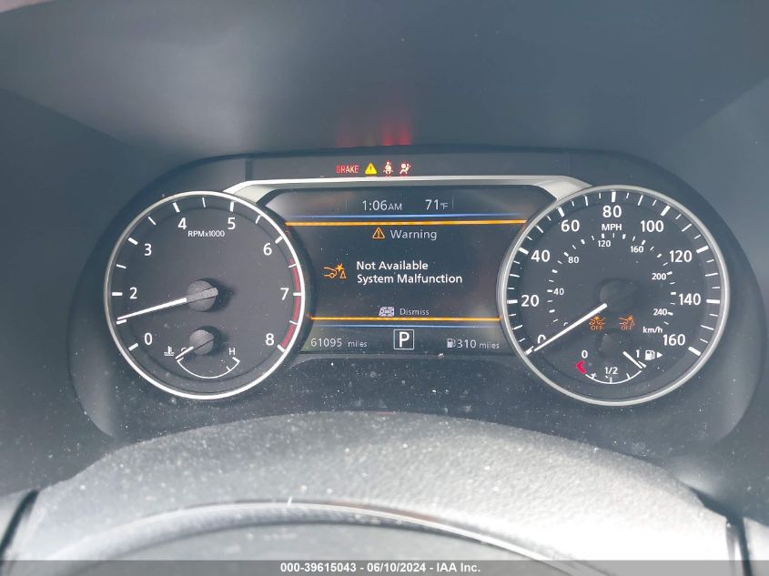 2020 Nissan Sentra Sr Xtronic Cvt VIN: 3N1AB8DV0LY307507 Lot: 39615043