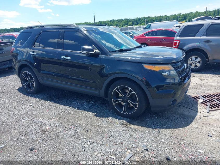2014 Ford Explorer Sport VIN: 1FM5K8GT9EGB66168 Lot: 39615060