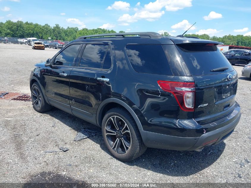 2014 Ford Explorer Sport VIN: 1FM5K8GT9EGB66168 Lot: 39615060