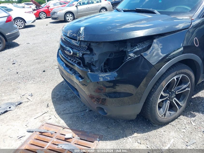 2014 Ford Explorer Sport VIN: 1FM5K8GT9EGB66168 Lot: 39615060