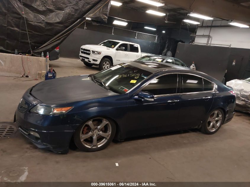 2009 Acura Tl 3.7 VIN: 19UUA96539A005529 Lot: 39615061