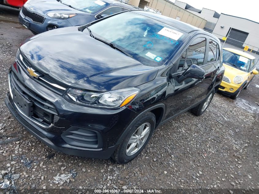 2020 Chevrolet Trax Awd Ls VIN: KL7CJNSB0LB085787 Lot: 39615067