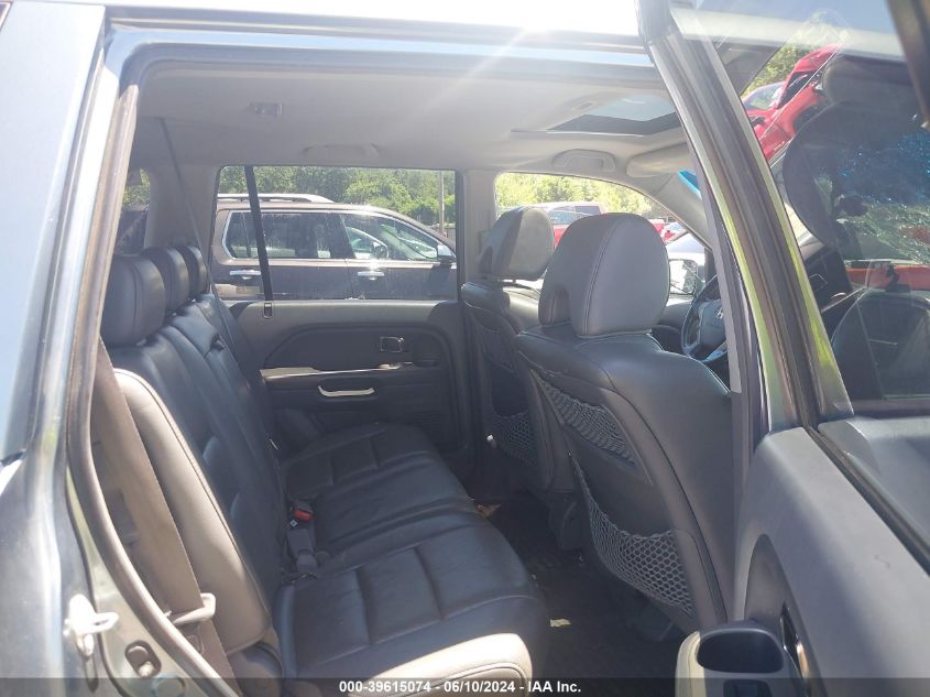 2006 Honda Pilot Ex-L VIN: 2HKYF187X6H555025 Lot: 39615074