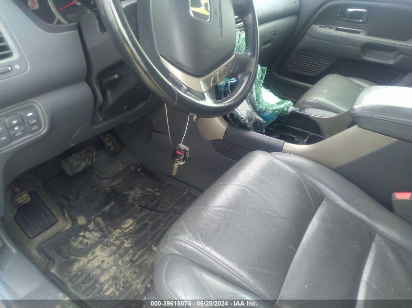 2006 Honda Pilot Ex-L VIN: 2HKYF187X6H555025 Lot: 39615074