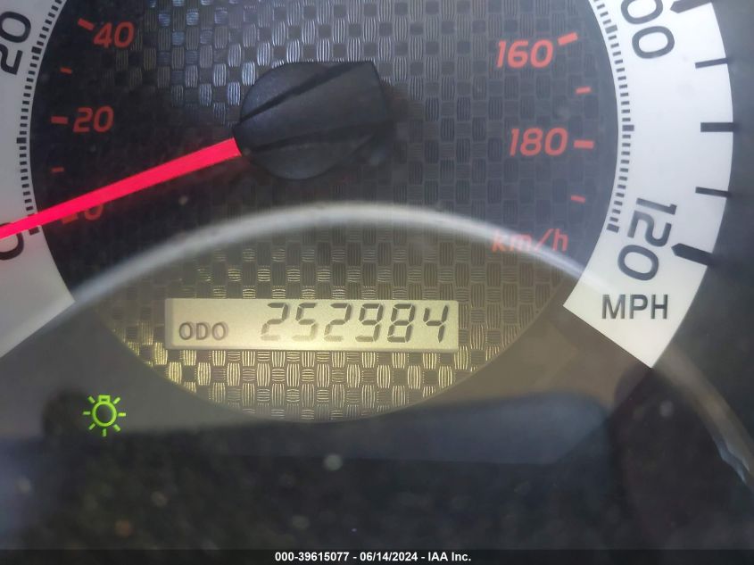 2011 Toyota Tacoma Prerunner V6 VIN: 3TMJU4GN8BM120100 Lot: 39615077