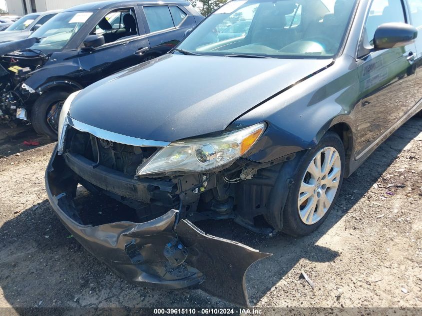 2012 Toyota Avalon VIN: 4T1BK3DB2CU447759 Lot: 39615110