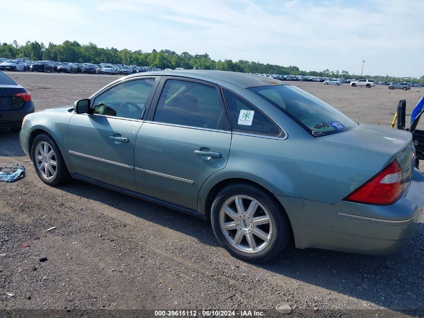 2006 Ford Five Hundred Limited VIN: 1FAHP25106G151390 Lot: 39615112